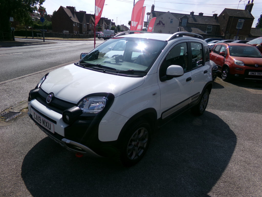 Fiat Panda 0.9 Twinair City Cross Hatchback White #4