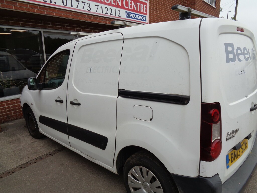 Citroen Berlingo 1.6 Hdi 625 Enterprise White #2