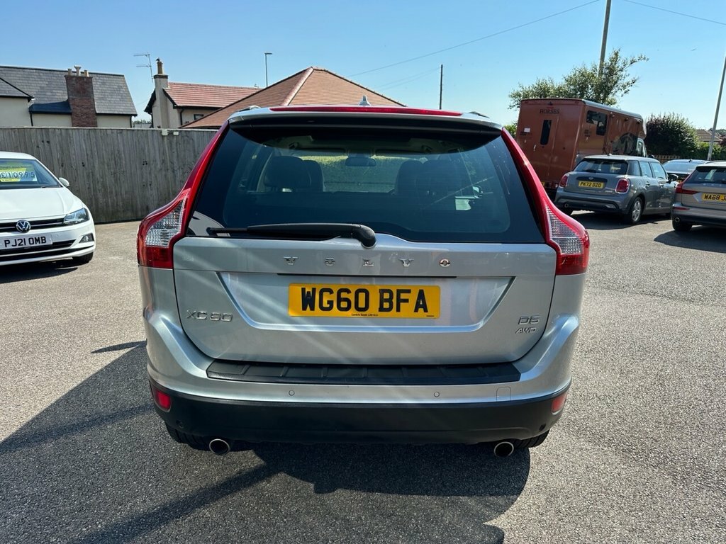 Volvo XC60 2010 2.4 D5 Se Lux Suv Geartronic Awd E Silver #6