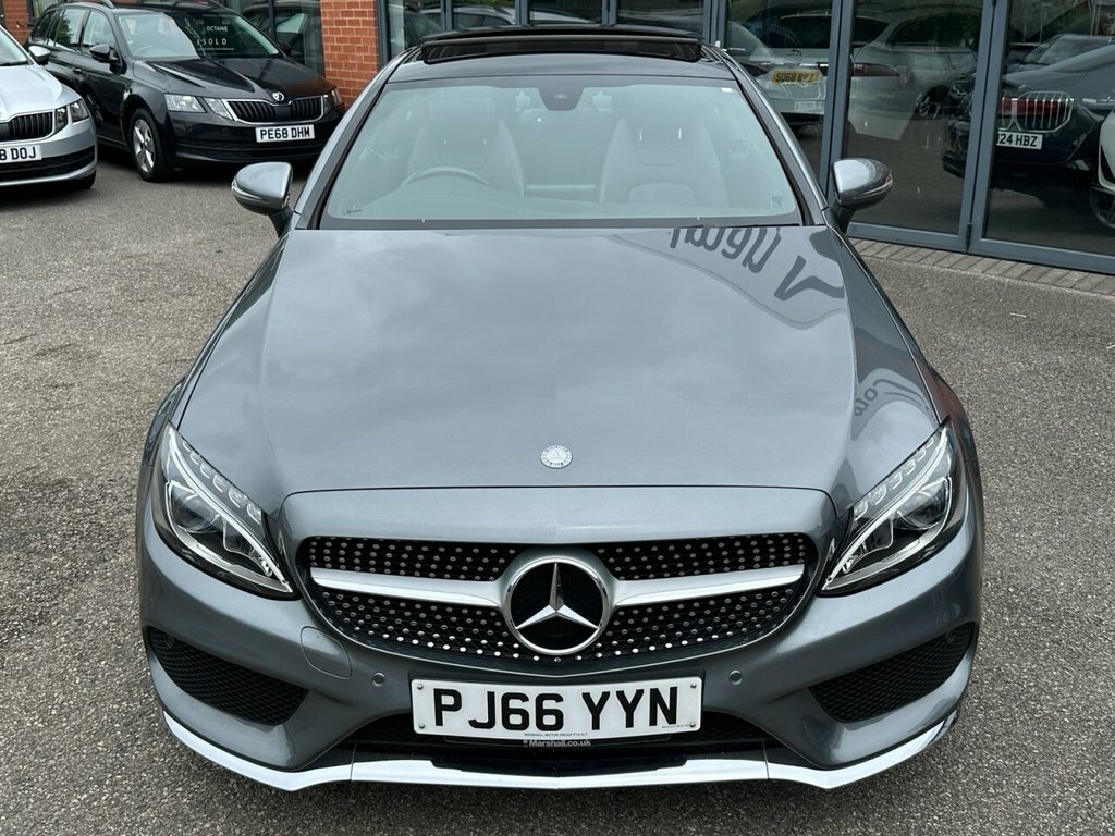 Mercedes-Benz C Class 2016 2.1 C220d Amg Line Premium Coupe PJ66YYN Grey #2