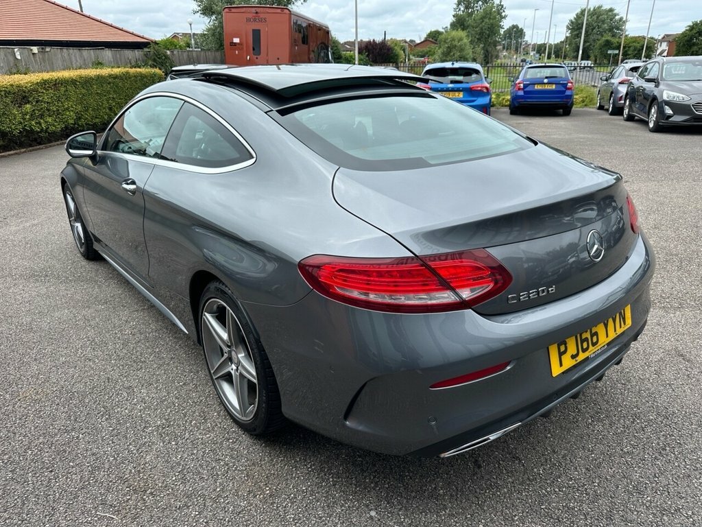 Mercedes-Benz C Class 2016 2.1 C220d Amg Line Premium Coupe PJ66YYN Grey #5