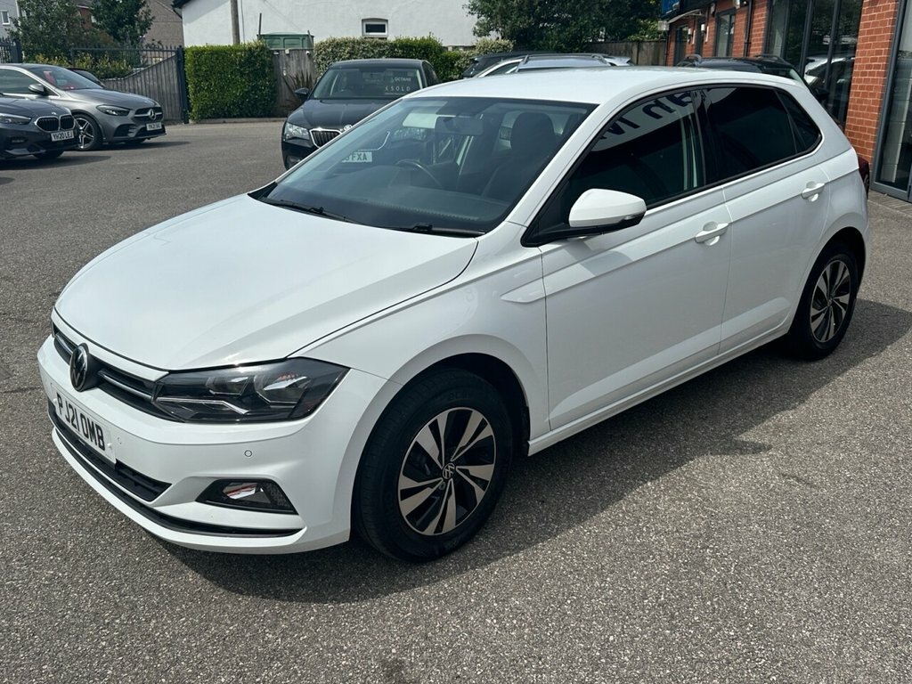Volkswagen Polo 2021 1.0 Tsi Match Hatchback Eur PJ21OMB White #3