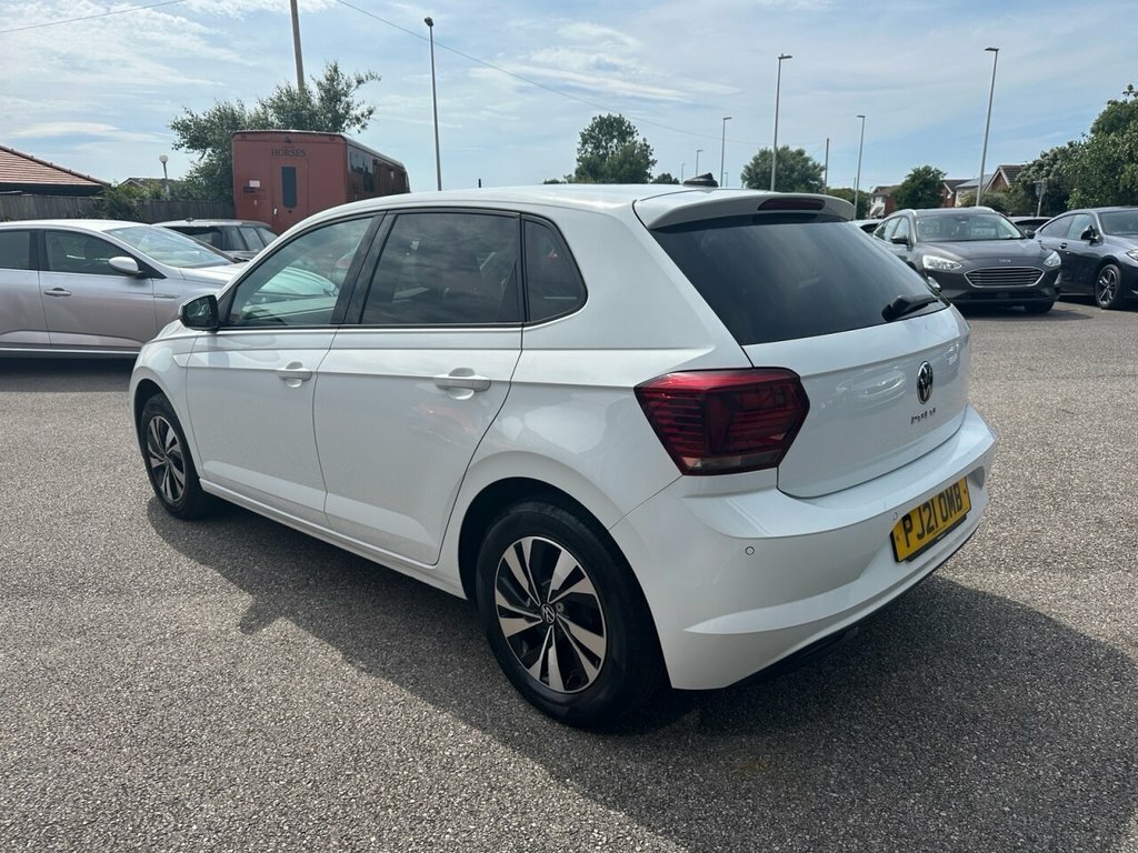 Volkswagen Polo 2021 1.0 Tsi Match Hatchback Eur PJ21OMB White #5