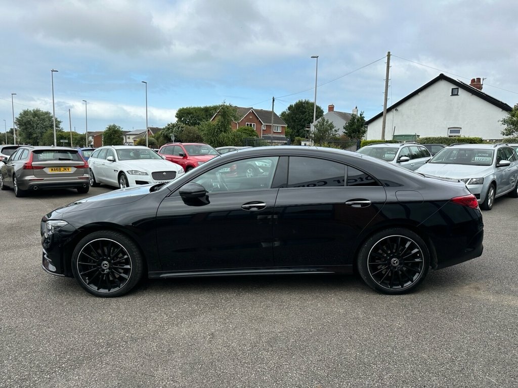 Mercedes-Benz CLA Class 2023 1.3 Cla250e 15.6Kwh Amg Line Night Edition P Black #3