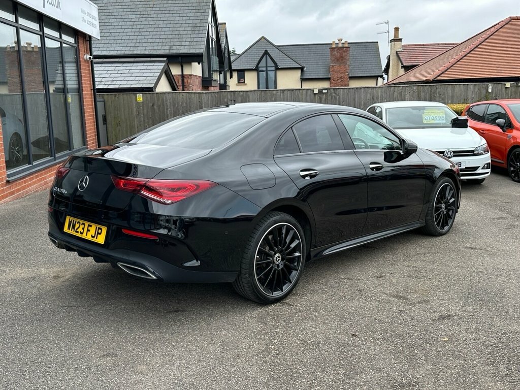Mercedes-Benz CLA Class 2023 1.3 Cla250e 15.6Kwh Amg Line Night Edition P Black #6