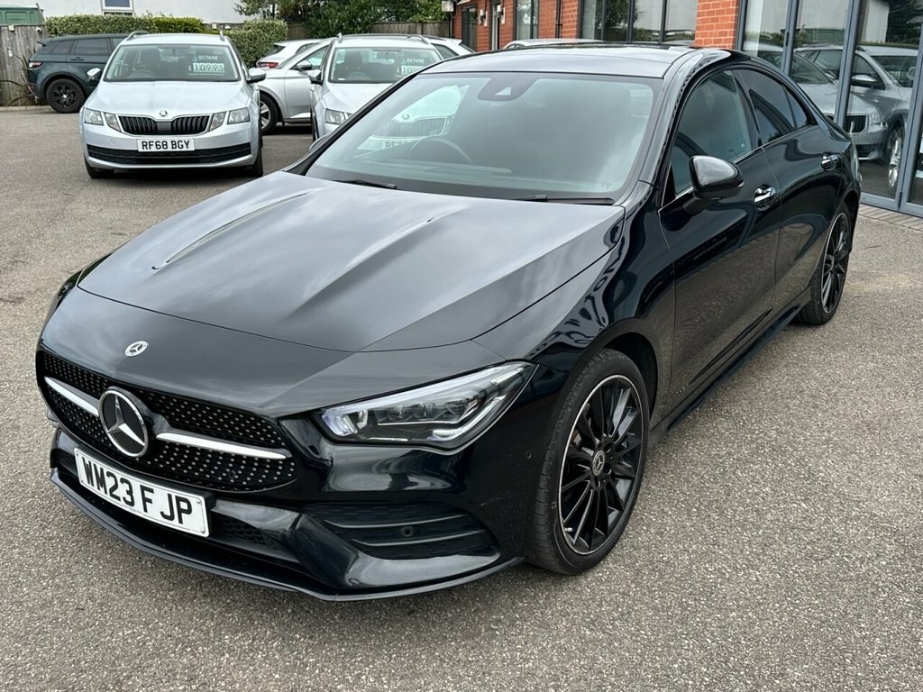 Mercedes-Benz CLA Class 2023 1.3 Cla250e 15.6Kwh Amg Line Night Edition P Black #2