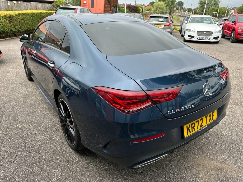 Mercedes-Benz CLA Class 2023 1.3 Cla250e 15.6Kwh Amg Line Night Edition P Blue #5