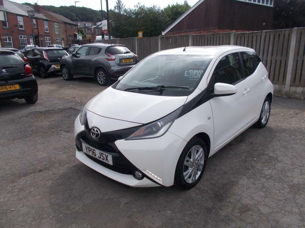 Toyota Aygo 1.0 Vvt-i X-pression Euro 6 White #3