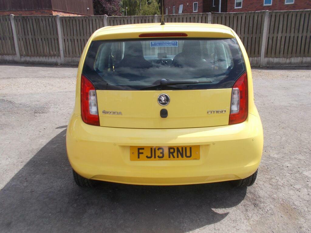 Skoda Citigo 1.0 Mpi Elegance Asg Euro 5 Yellow #6