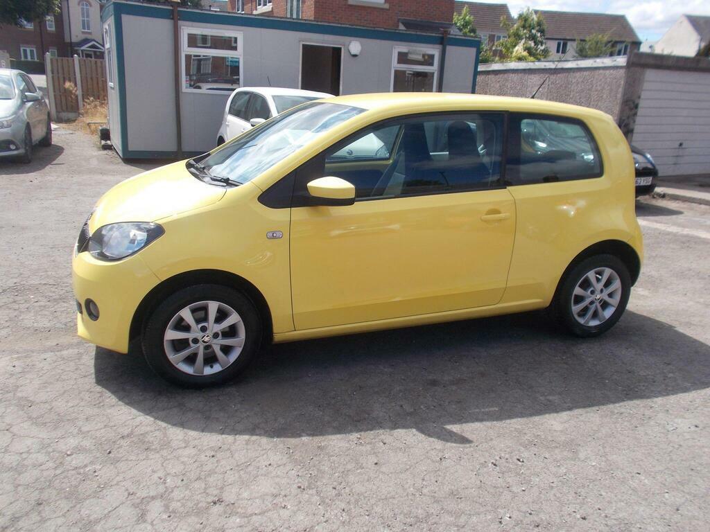 Skoda Citigo 1.0 Mpi Elegance Asg Euro 5 Yellow #4