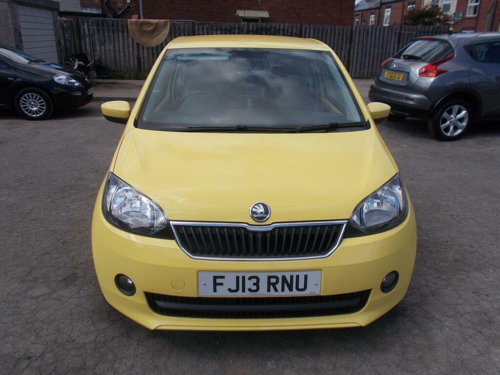 Skoda Citigo 1.0 Mpi Elegance Asg Euro 5 Yellow #2