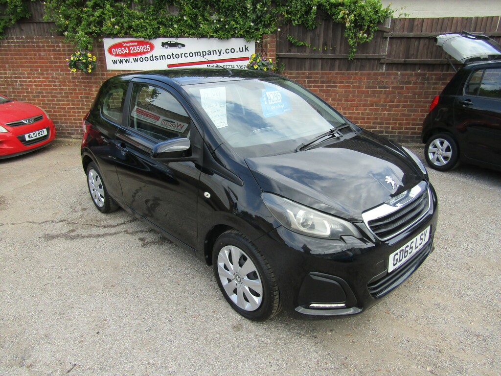 Peugeot 108 1.0 Active Only 20 Tax Service History Black