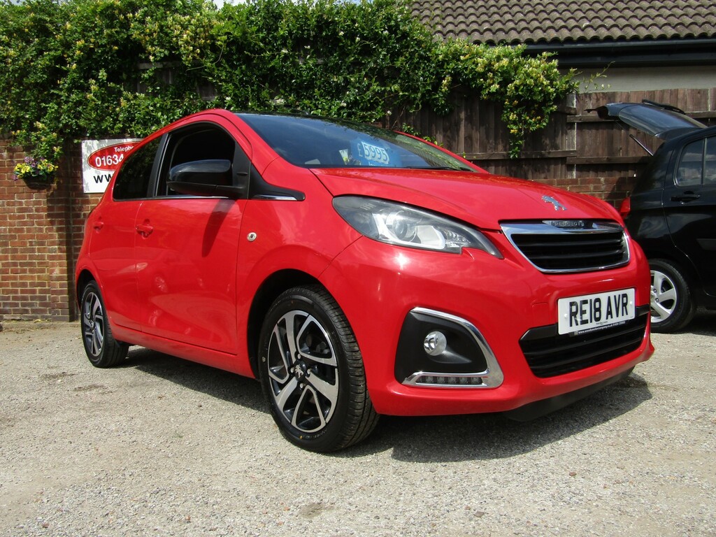 Peugeot 108 1.0 Allure One Former Keeper Only 73 000 Miles Ser Red #3