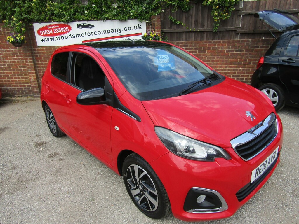 Peugeot 108 1.0 Allure One Former Keeper Only 73 000 Miles Ser Red