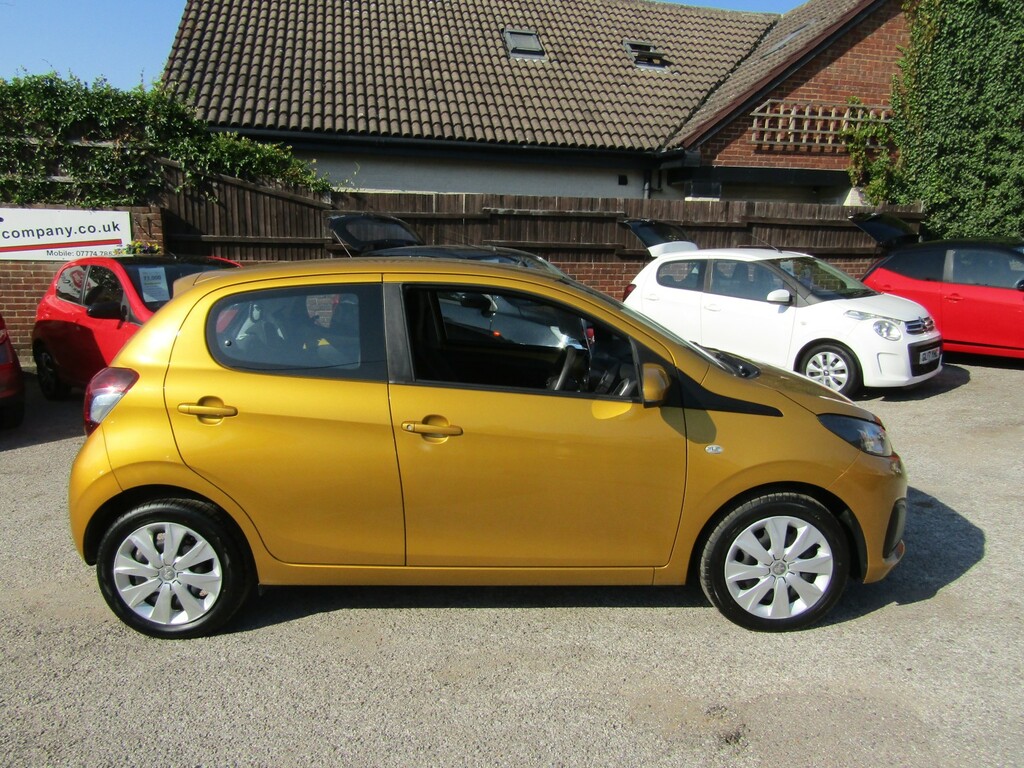 Peugeot 108 1.0 Active 2 Former Keepers Only 63 000Mls Service VX17OTK Yellow #2