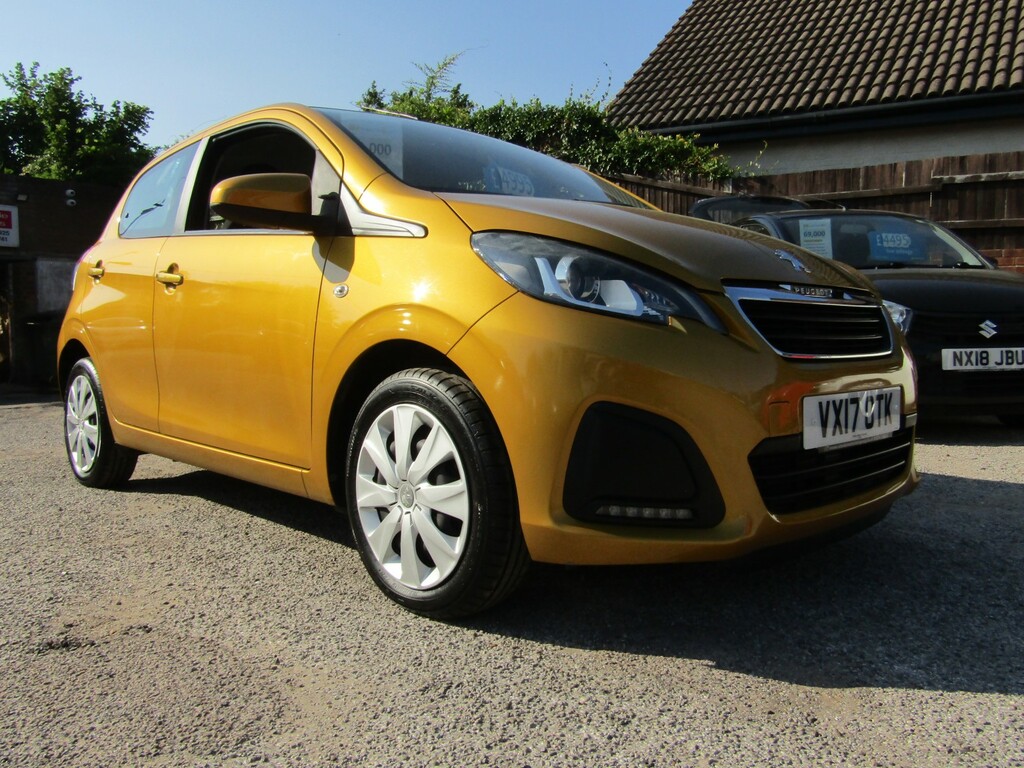 Peugeot 108 1.0 Active 2 Former Keepers Only 63 000Mls Service VX17OTK Yellow #5
