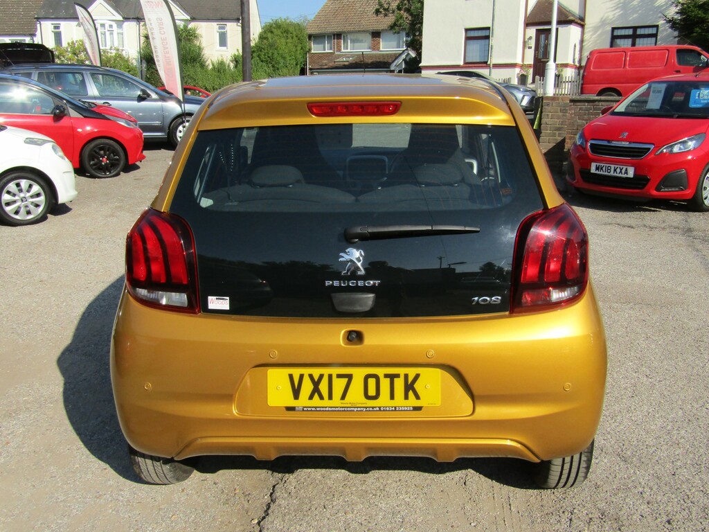 Peugeot 108 1.0 Active 2 Former Keepers Only 63 000Mls Service VX17OTK Yellow #4