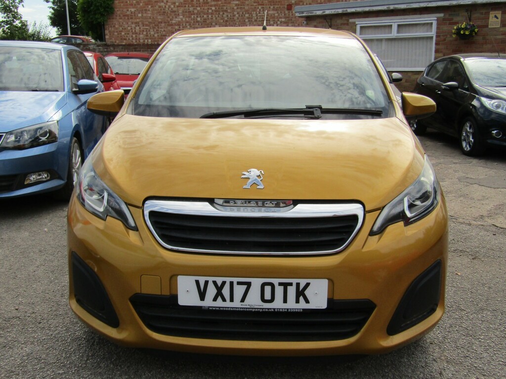 Peugeot 108 1.0 Active 2 Former Keepers Only 63 000Mls Service Yellow