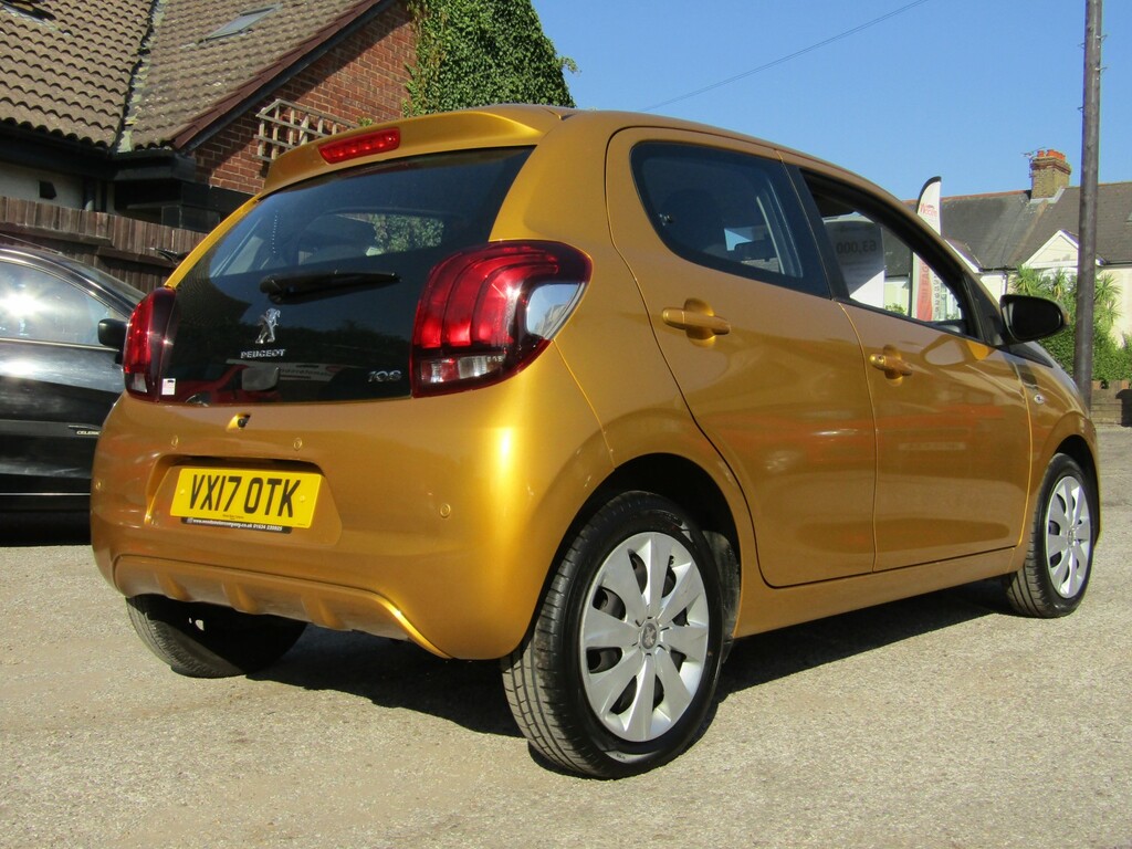 Peugeot 108 1.0 Active 2 Former Keepers Only 63 000Mls Service VX17OTK Yellow #6