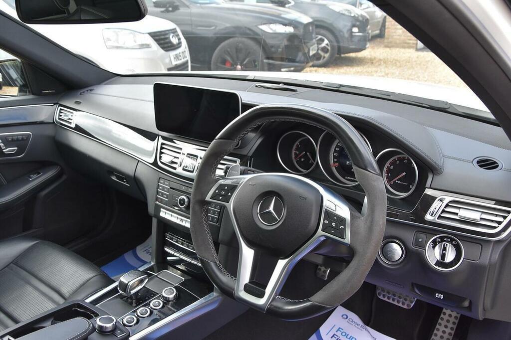 Mercedes-Benz E Class E220 Bluetec Amg Line 7G-tronic Silver #12