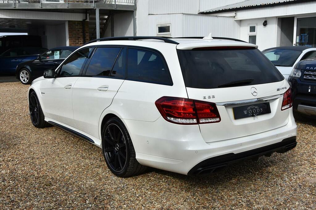 Mercedes-Benz E Class E Class White #6