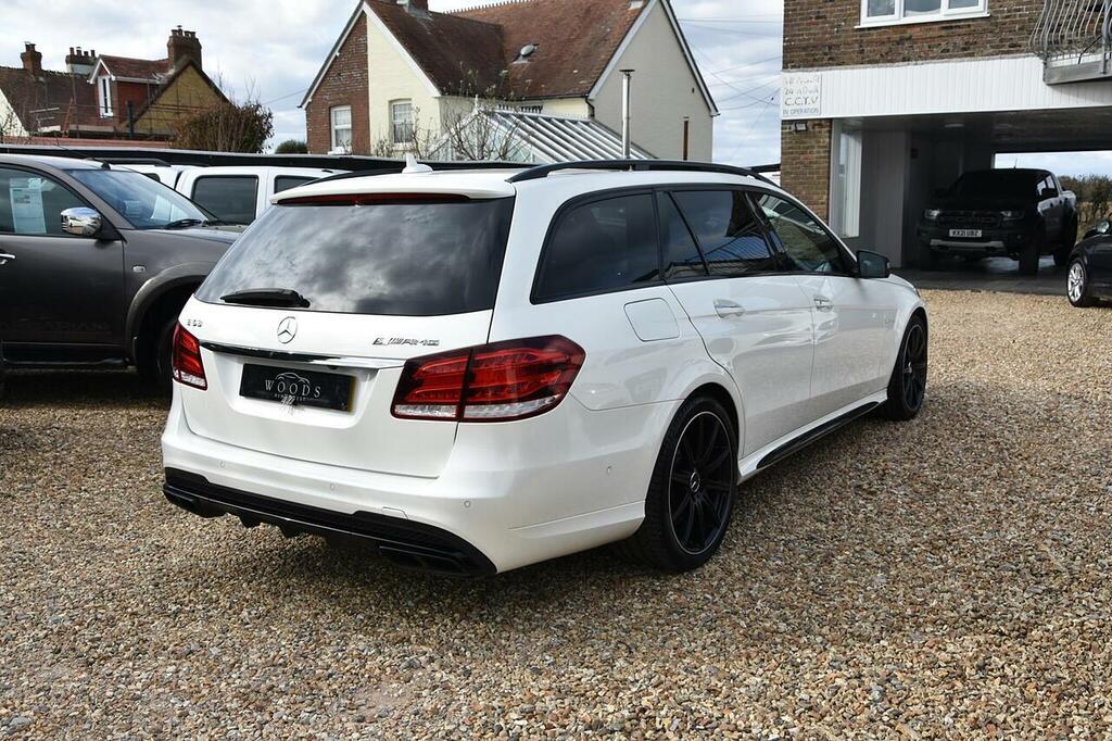 Mercedes-Benz E Class E Class White #4
