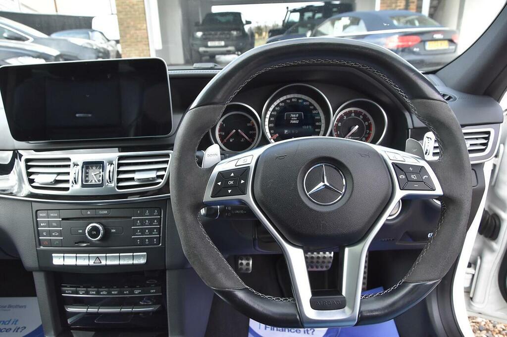 Mercedes-Benz E Class E220 Bluetec Amg Line 7G-tronic Silver #14