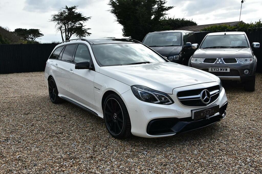 Mercedes-Benz E Class E Class White #3