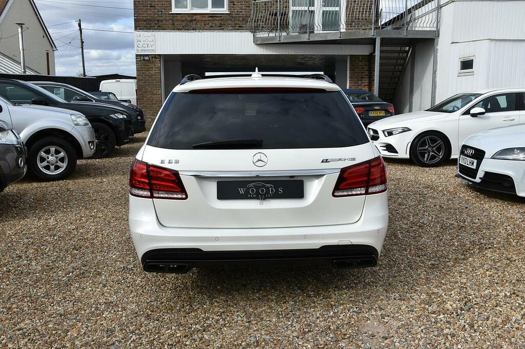 Mercedes-Benz E Class E Class White #5