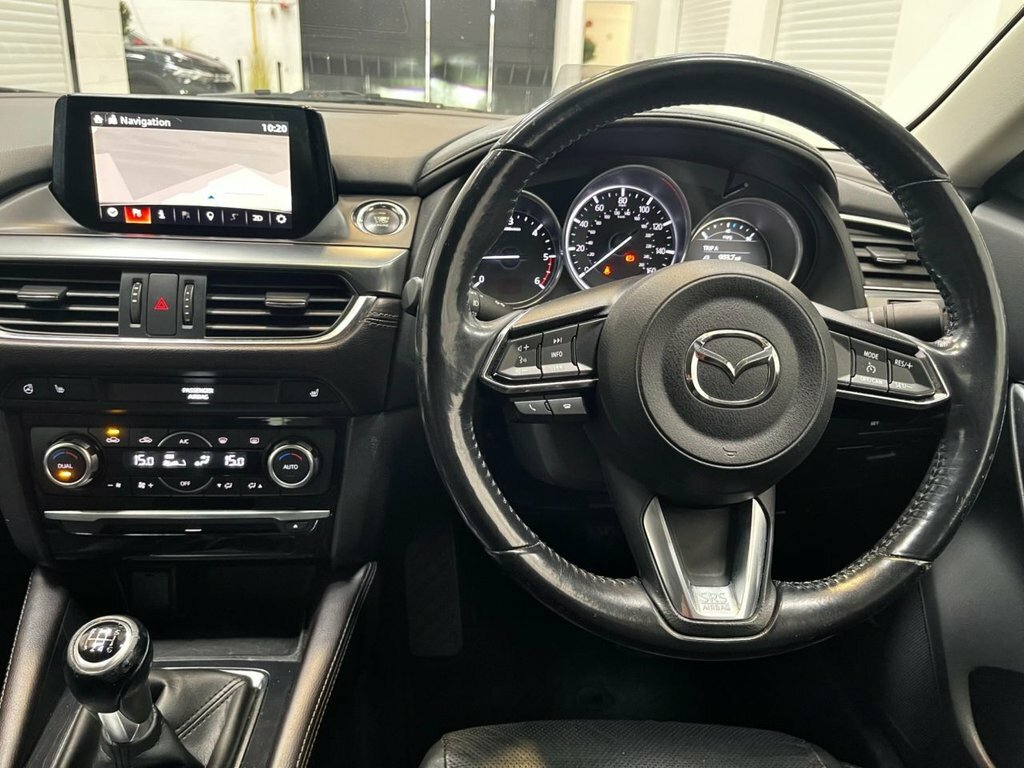 Mazda 6 Estate 2.2 Skyactiv-d Sport Nav Tourer Euro 6 Ss Grey #12