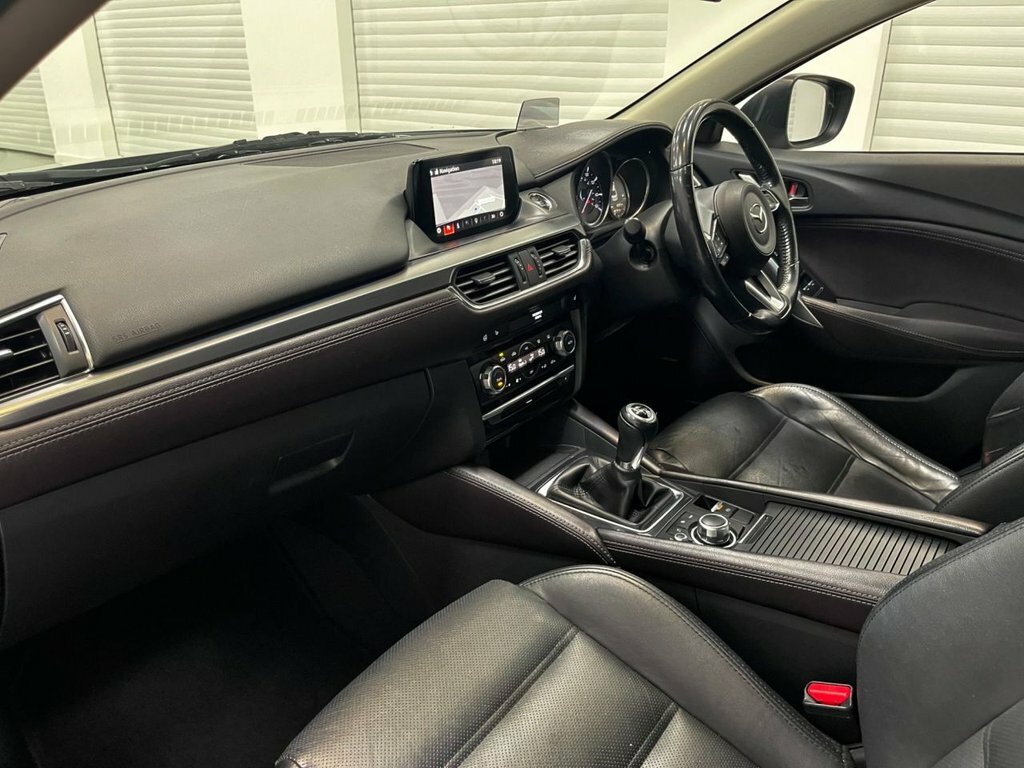 Mazda 6 Estate 2.2 Skyactiv-d Sport Nav Tourer Euro 6 Ss Grey #14