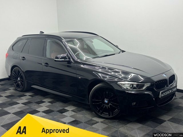 BMW 3 Series 2014 2.0 320D M Sport Touring Xd YG64CRX Black