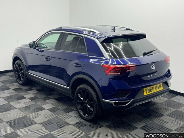 Volkswagen T-Roc 2018 1.0 Tsi Sel Suv Euro 6 Ss VN68UAM Blue #2