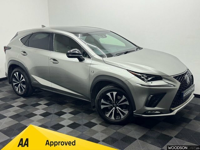 Lexus NX 2018 2.5 300H F Sport Suv Hybrid E-cvt Silver