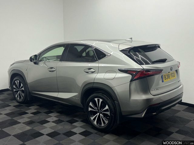 Lexus NX 2018 2.5 300H F Sport Suv Hybrid E-cvt BJ18YGD Silver #2