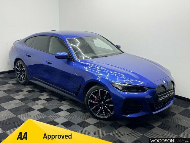 BMW i4 2022 40 83.9Kwh M Sport Gran Coupe Au DN72XFJ Blue