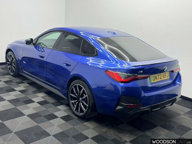 BMW i4 2022 40 83.9Kwh M Sport Gran Coupe Au DN72XFJ Blue #2