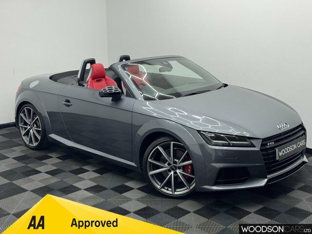 Audi TTS 2017 2.0 Tfsi Black Edition Roadster Ma Grey