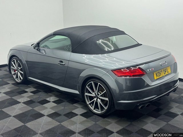 Audi TTS 2017 2.0 Tfsi Black Edition Roadster Ma Grey #4