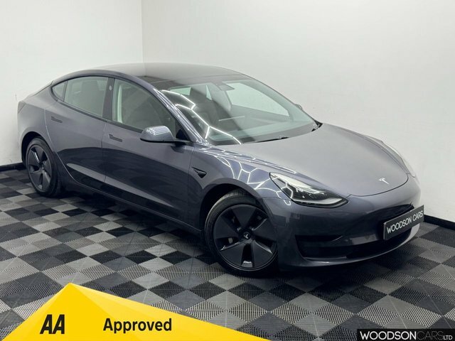 Tesla Model 3 2021 Standard Range Plus Saloon AJ21KYX Grey