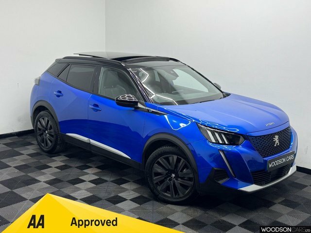 Peugeot e-2008 2023 50Kwh Gt Suv 7Kw Charger Blue