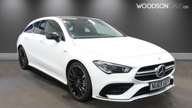 Mercedes-Benz CLA Class 2019 2.0 Cla35 Amg Premium Plus Shooting Brake 5 White