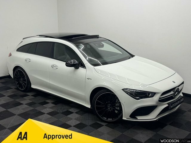 Mercedes-Benz CLA Class 2019 2.0 Cla35 Amg Premium Plus Shooting Brake 5 White