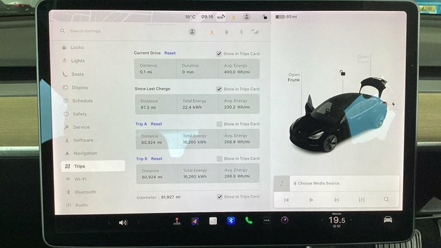 Tesla Model 3 2019 Standard Range Plus Saloon LC69OJP Black #5