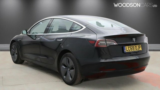 Tesla Model 3 2019 Standard Range Plus Saloon LC69OJP Black #2