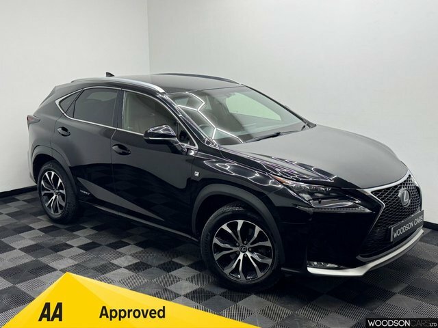 Lexus NX 2017 2.5 300H F Sport Suv Hybrid E-cvt Black