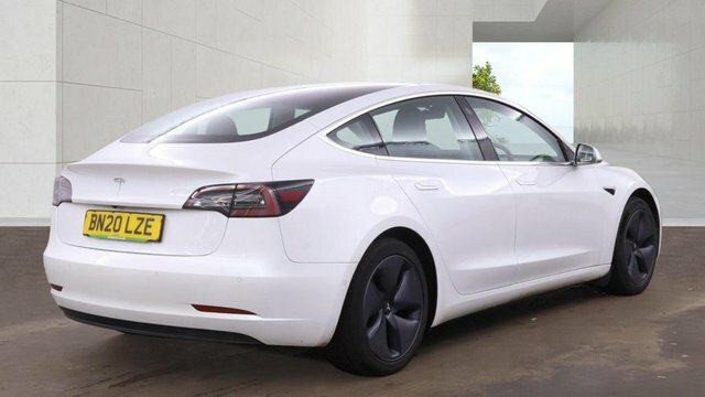 Tesla Model 3 2020 Standard Range Plus Saloon BN20LZE White #5
