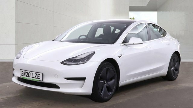 Tesla Model 3 2020 Standard Range Plus Saloon BN20LZE White #3