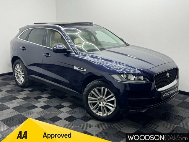 Jaguar F-Pace 2017 2.0 P300 Portfolio Suv Awd Eu Blue