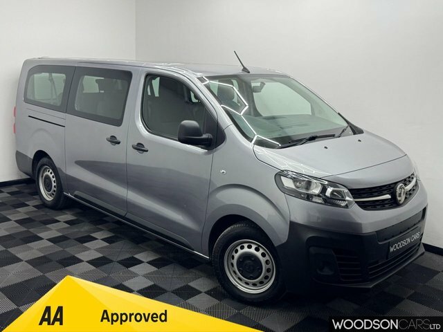 Vauxhall Vivaro 2023 50Kwh Combi Mpv Lwb 9 Seat FN23ZTK Grey